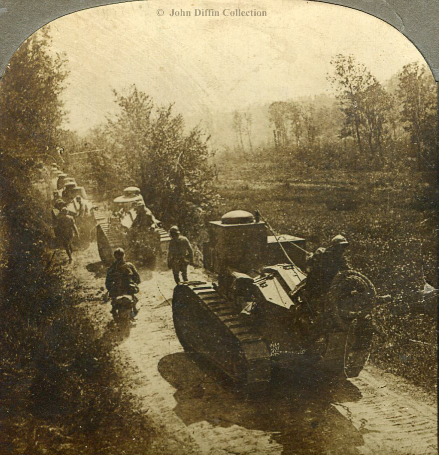 Armored vehicles in France WW-I